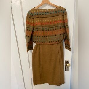 Vintage wool dress - Saks Fifth Avenue